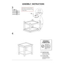 End Table Dark Cherry Open Shelf Natural Wood Grain Design 1pc Table Living Room Furniture